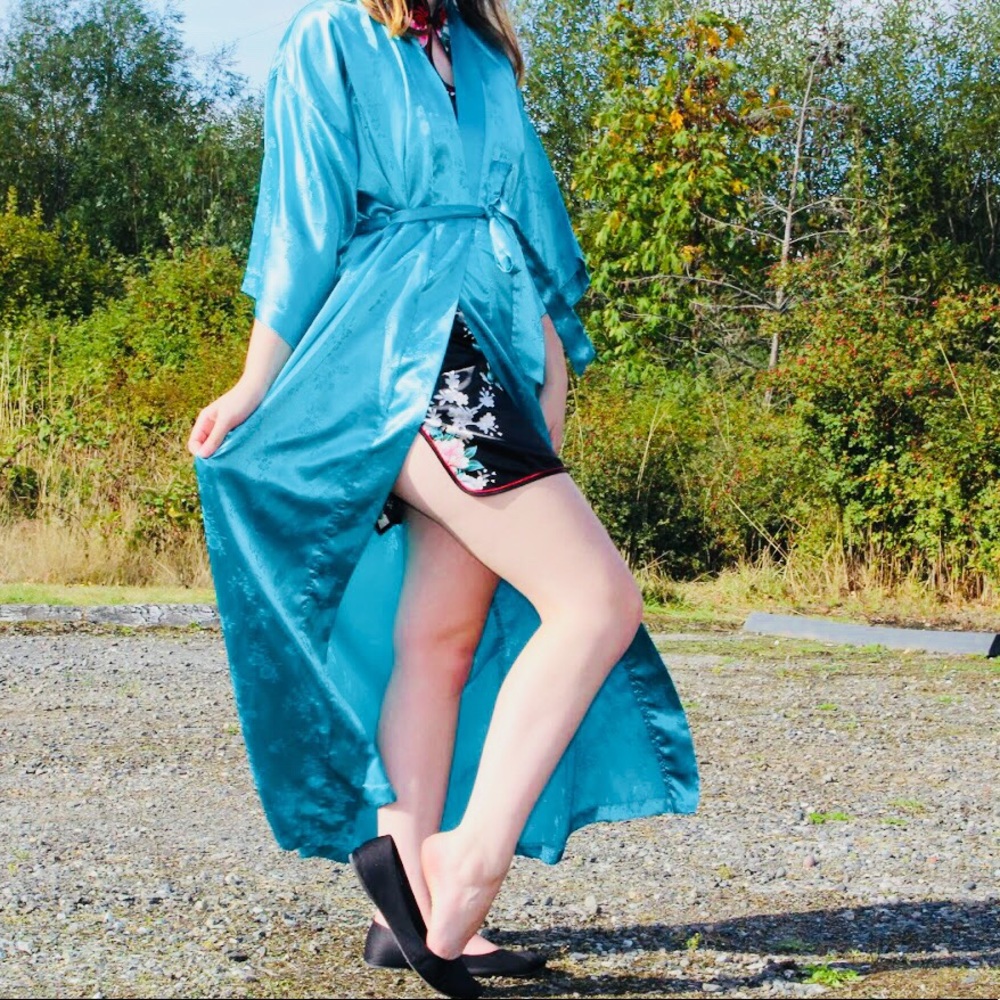 Gorgeous Blue Kimono